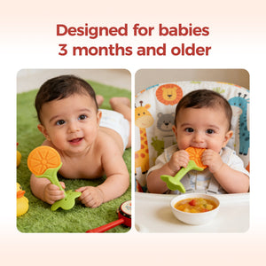 CitrusGrip™ Lemon Sensory Teether - littlefishbaby
