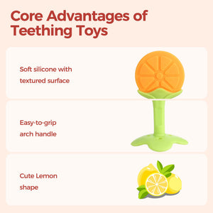 CitrusGrip™ Lemon Sensory Teether - littlefishbaby
