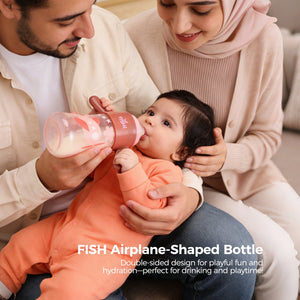 FISH Airplane - Shaped Bottle - littlefishbaby