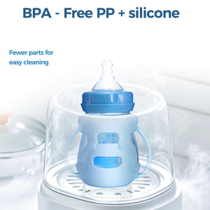 FISH Surprise Face Glass Bottle - littlefishbaby