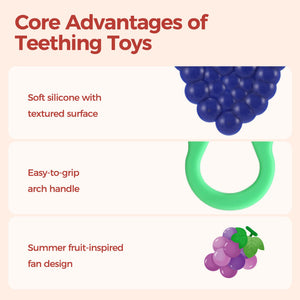 GrapeJoy™Tetthing Toy - littlefishbaby