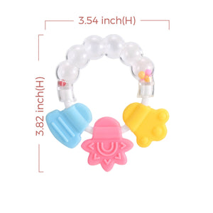 RattleBloom™ Multi - Sensory Teether Ring - littlefishbaby