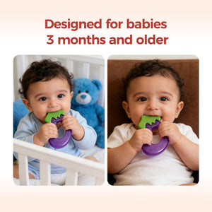 VeggieBite™ Eggplant Chewy Ring - littlefishbaby