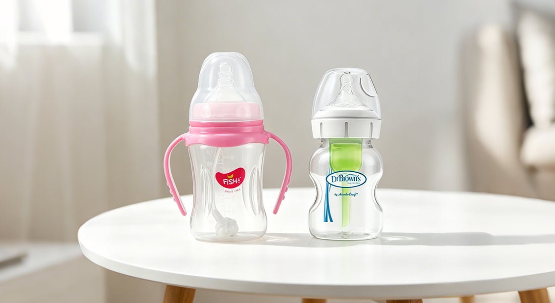 Little Fish Baby vs Dr. Brown's Baby Bottles: Which Wins? - littlefishbaby