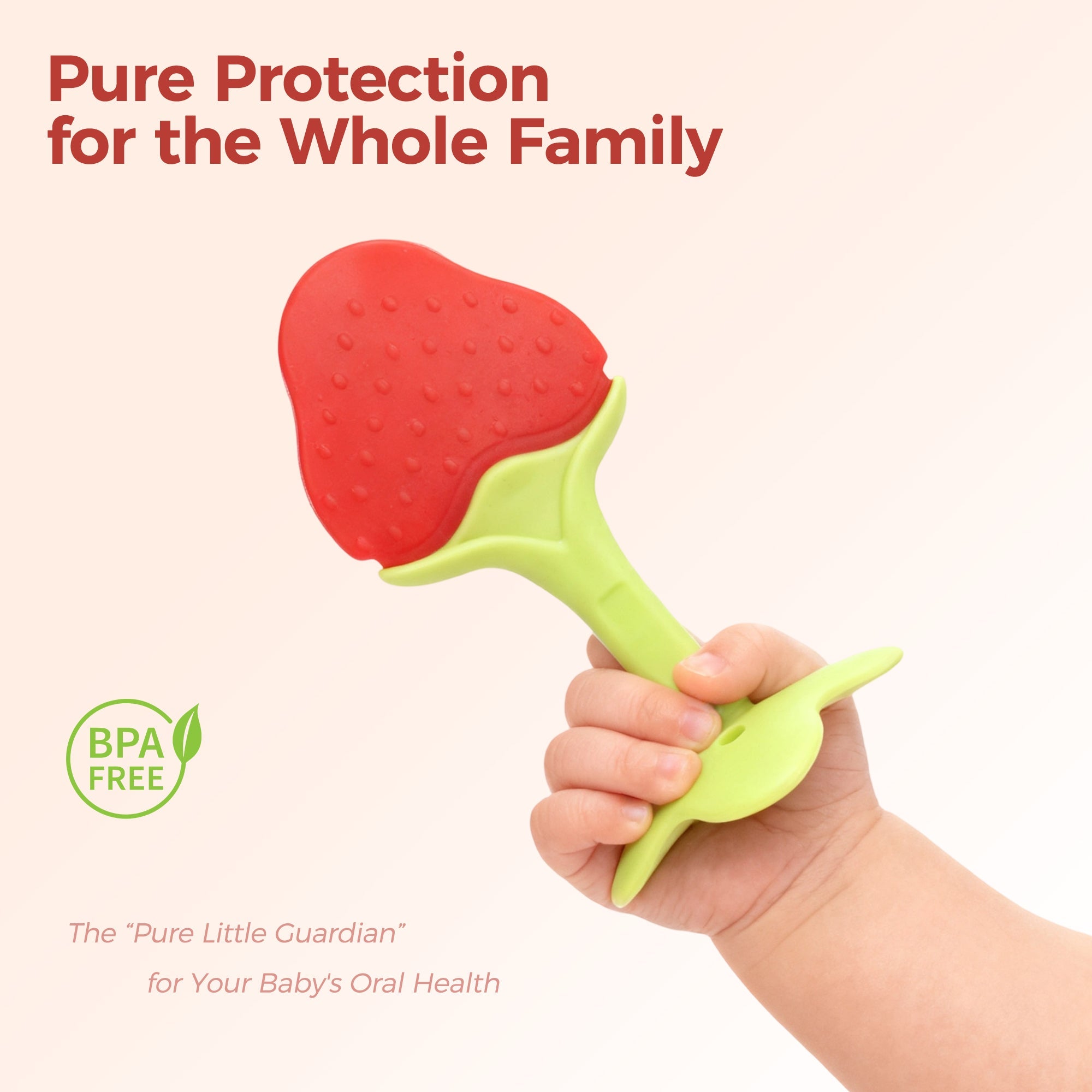 BerryBite™ Strawberry Chew Stick - littlefishbaby