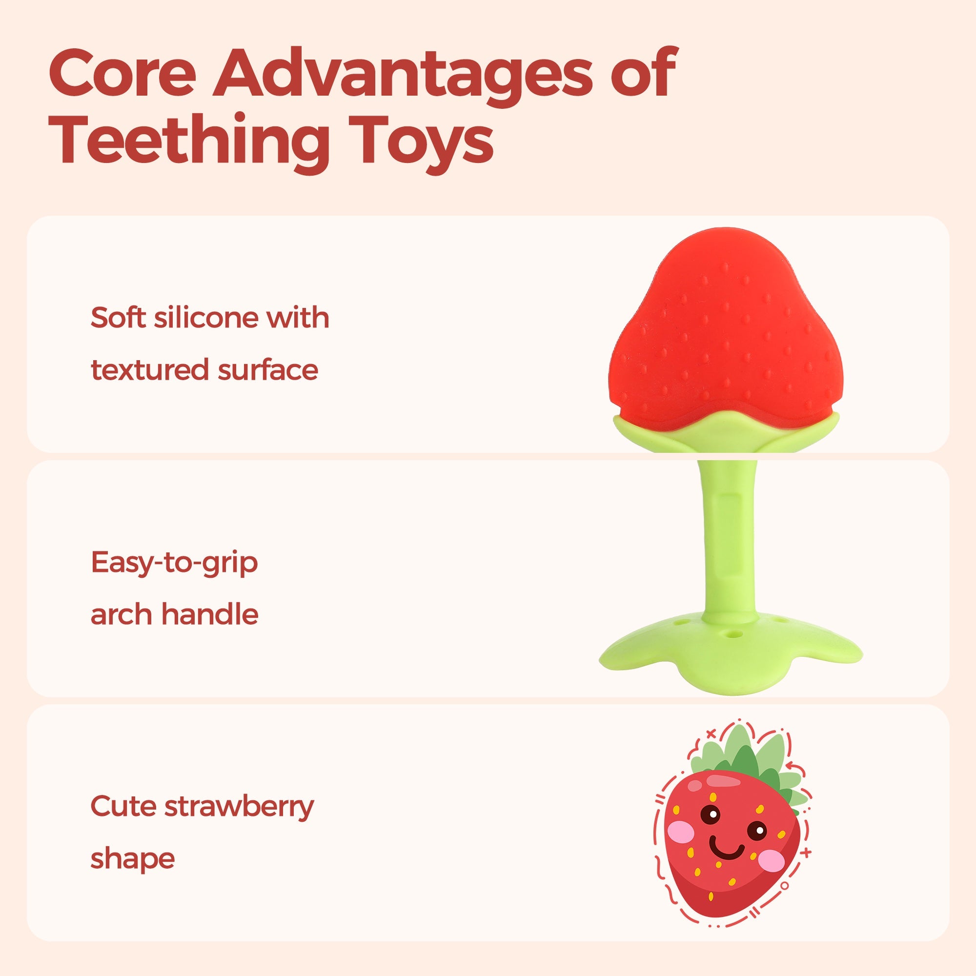 BerryBite™ Strawberry Chew Stick - littlefishbaby