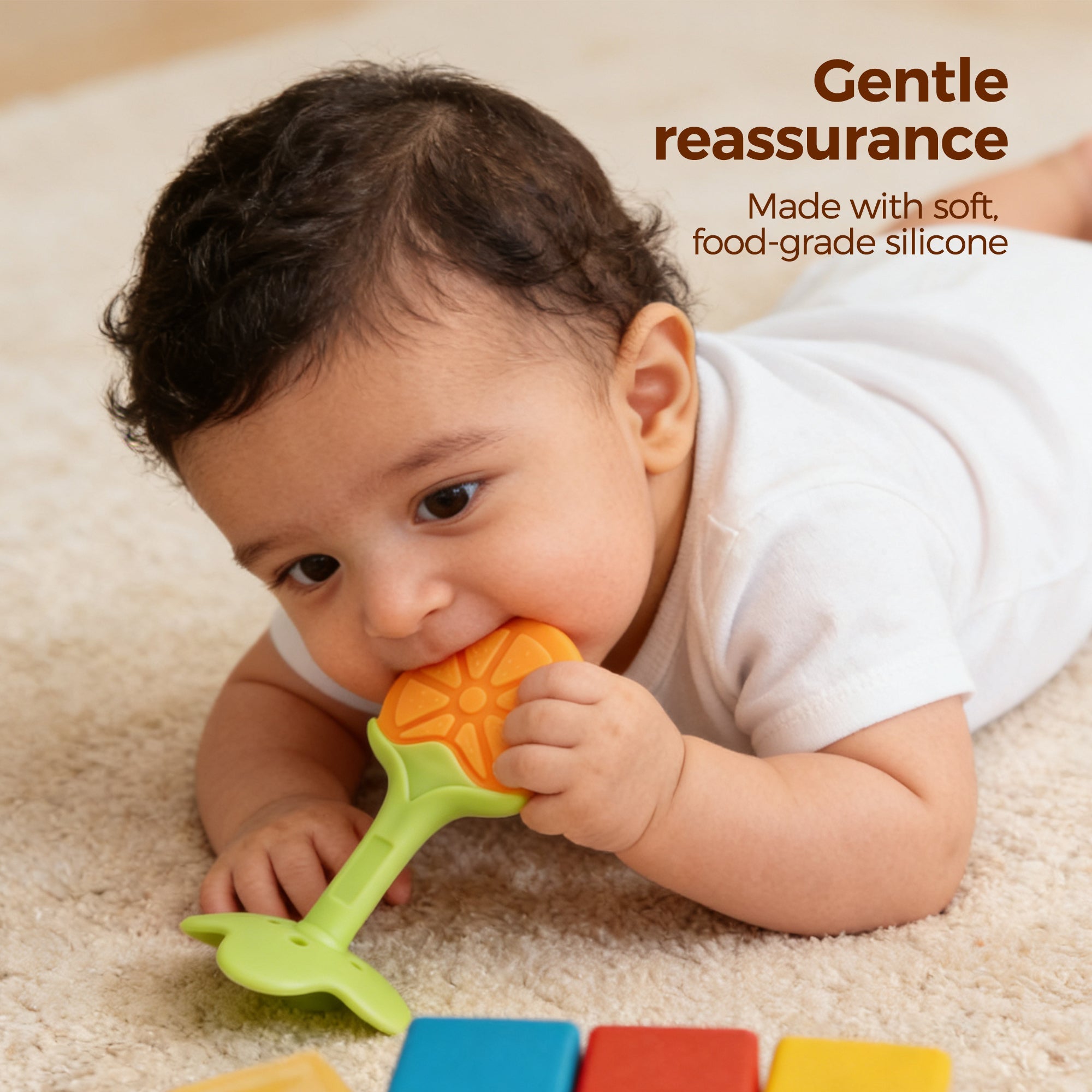 CitrusGrip™ Lemon Sensory Teether - littlefishbaby