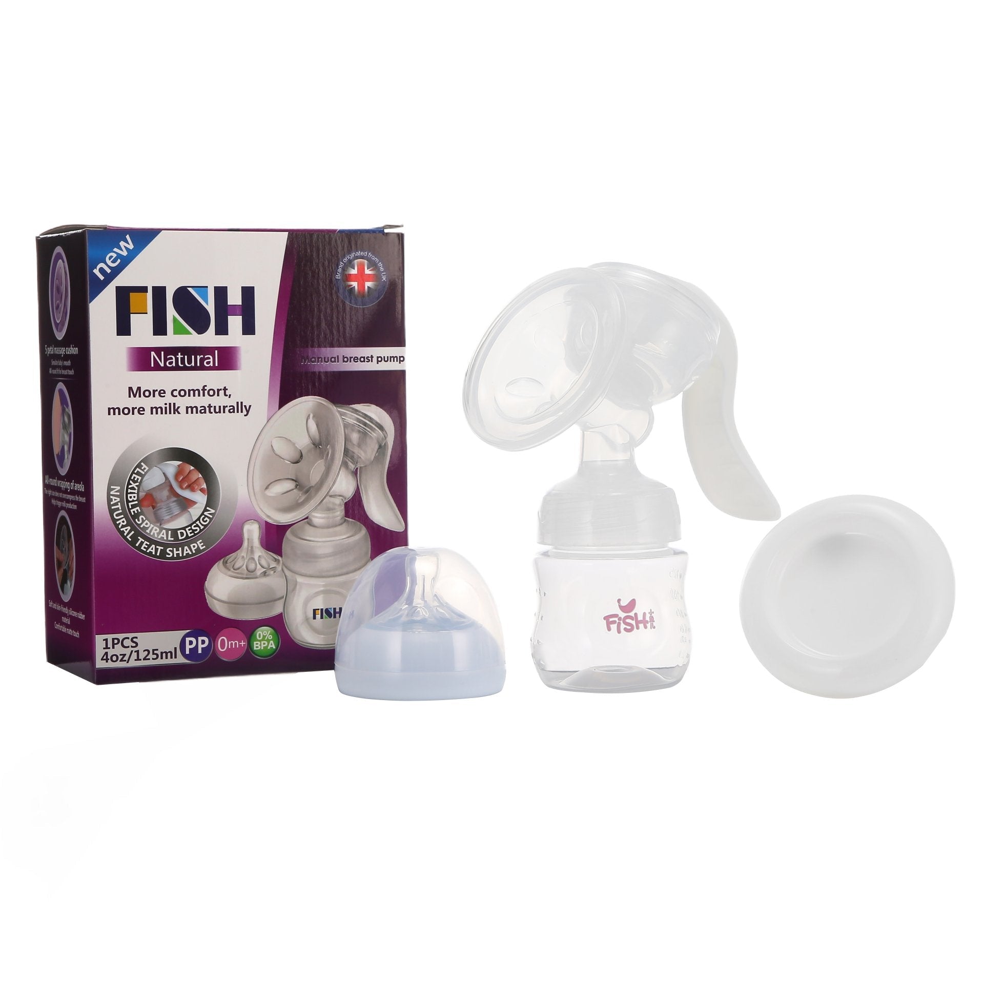 ComfortExpress™ Manual Breast Pump - littlefishbaby
