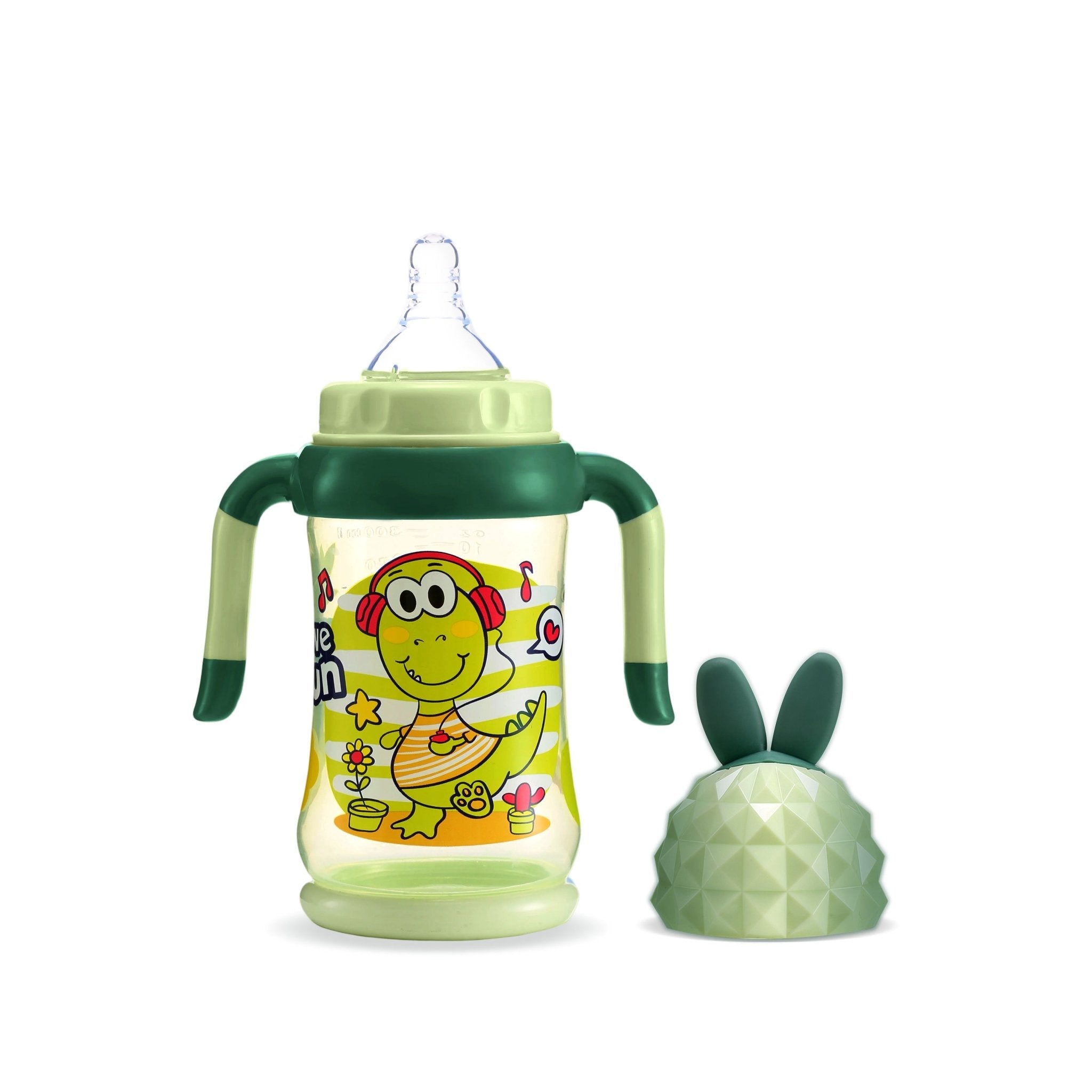 FISH Bunny Gem Cap Bottle - littlefishbaby