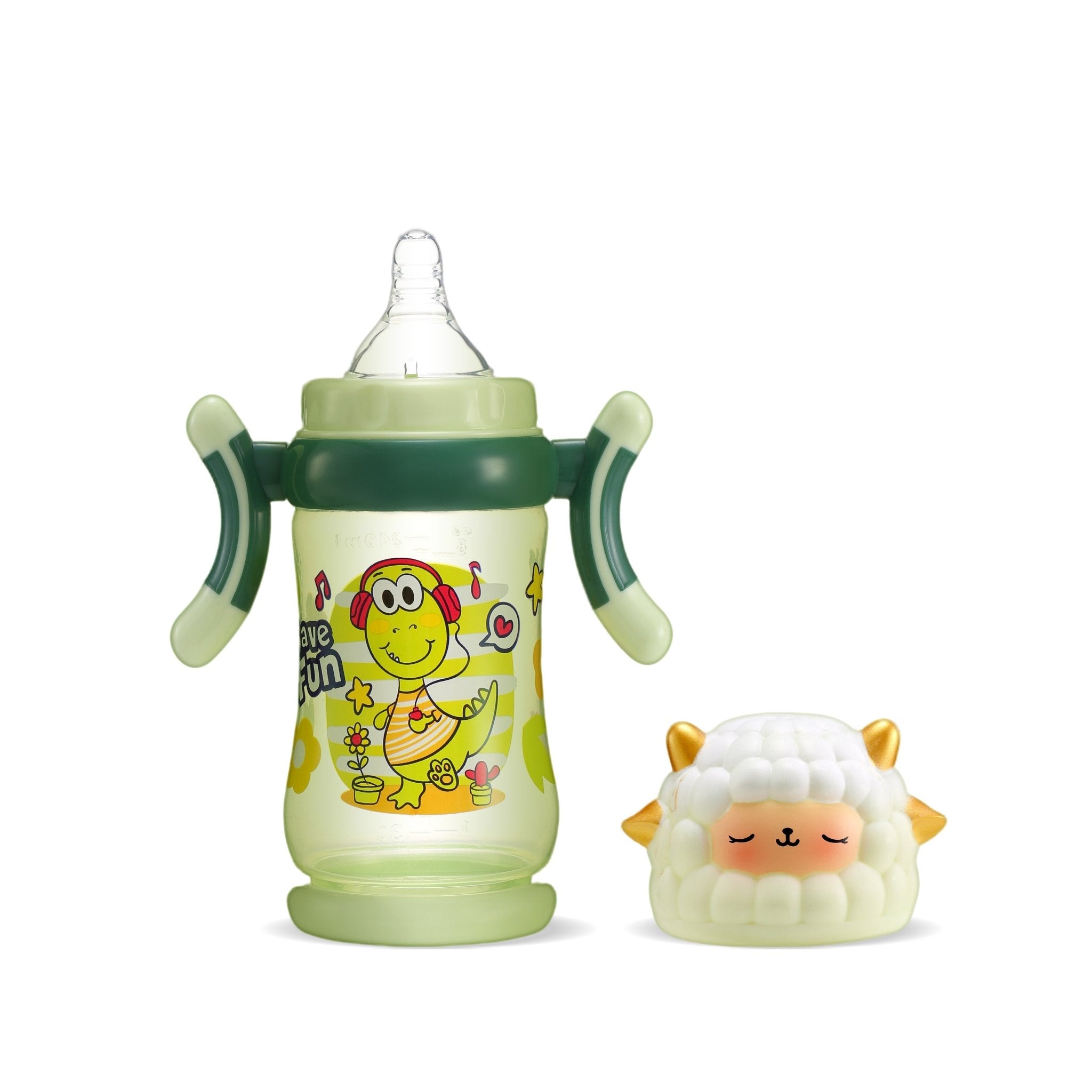 FISH Cartoon Sheep Bottle - littlefishbaby