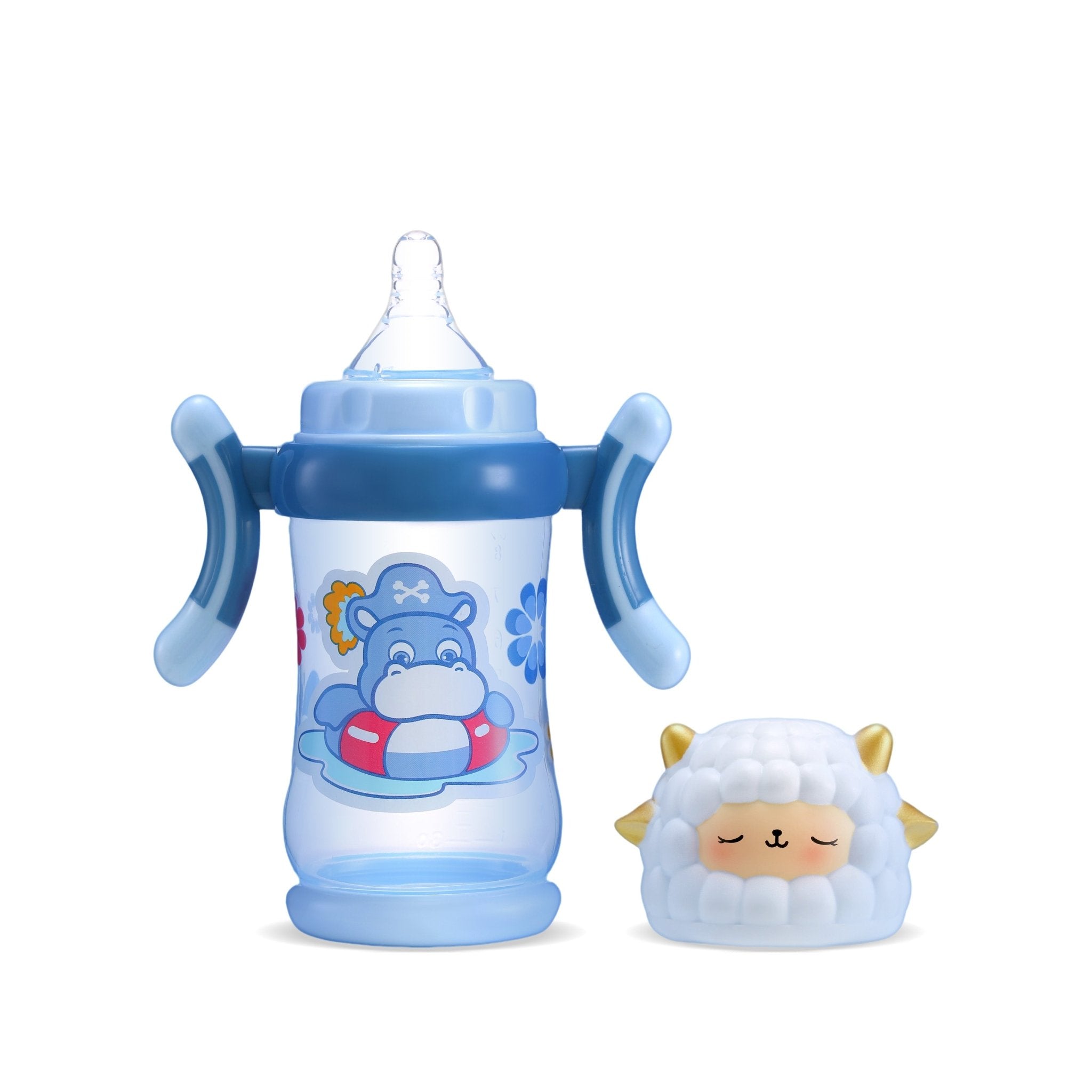 FISH Cartoon Sheep Bottle - littlefishbaby