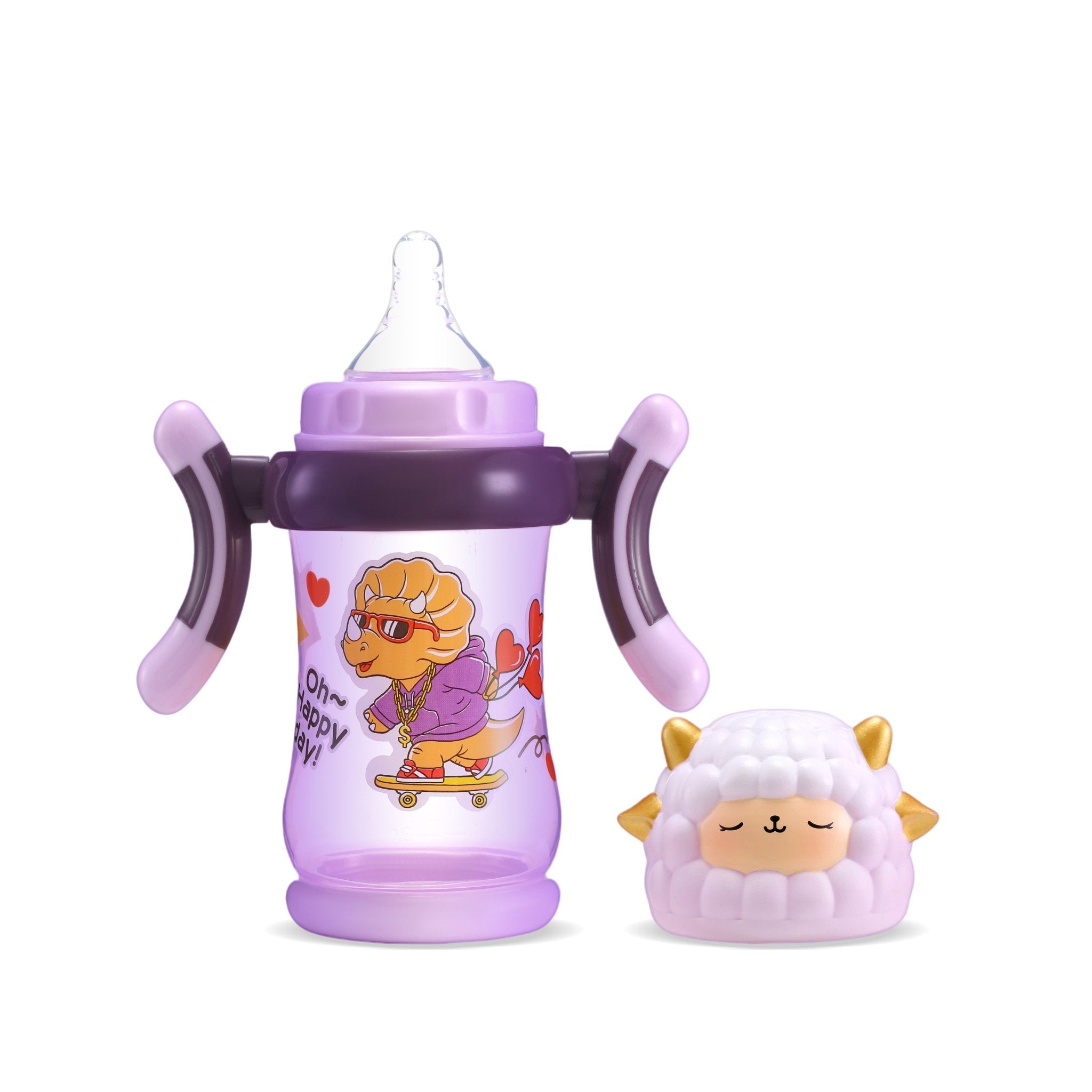 FISH Cartoon Sheep Bottle - littlefishbaby