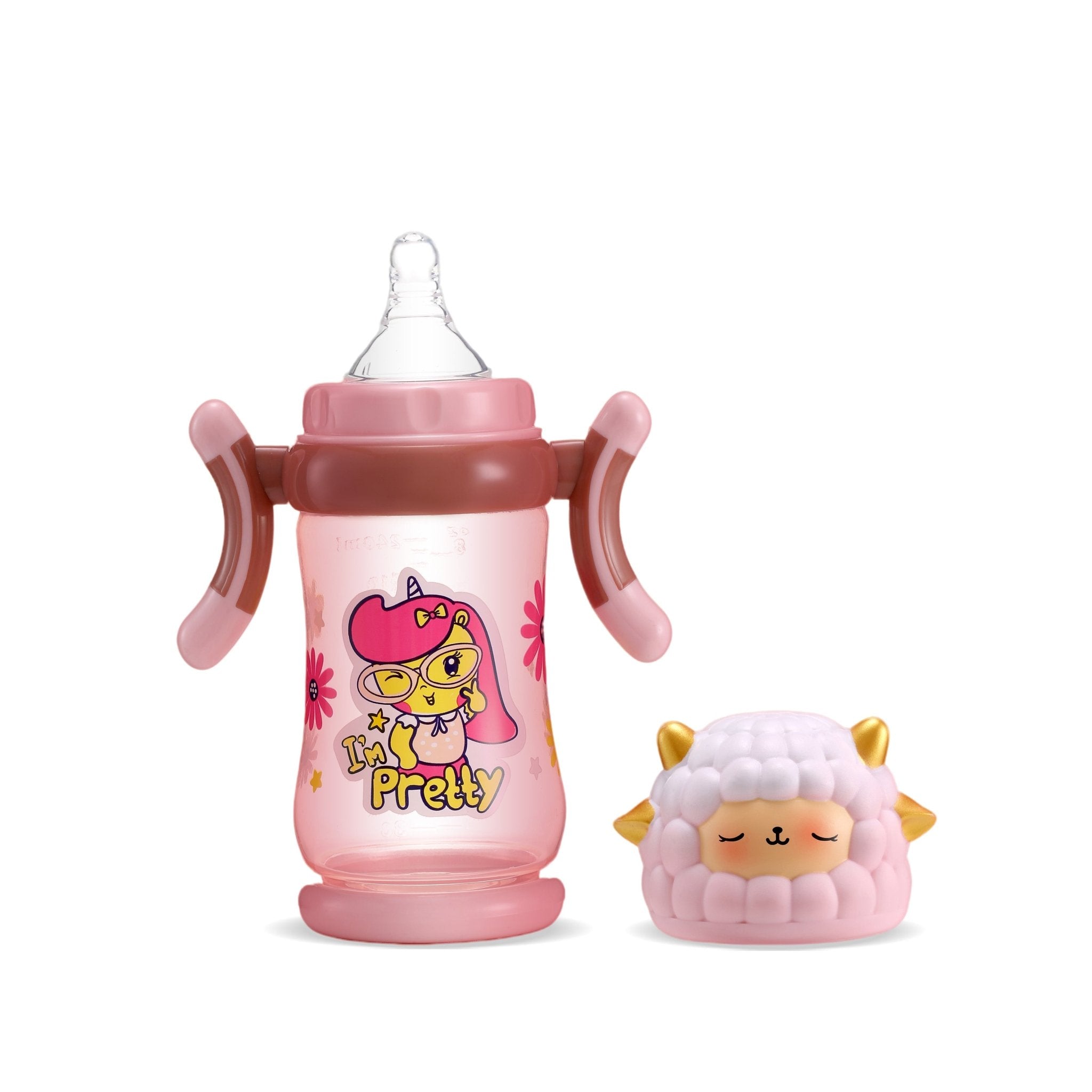 FISH Cartoon Sheep Bottle - littlefishbaby