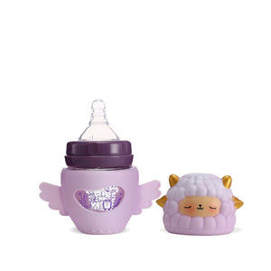 FISH Cartoon Sheep Glass Bottle - littlefishbaby