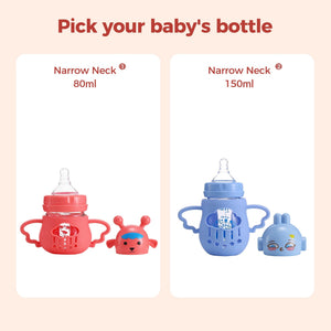 FISH Deer and Robot Cartoon Bottle - littlefishbaby