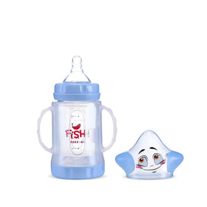 FISH Star Smile Wide - Neck Bottle - littlefishbaby