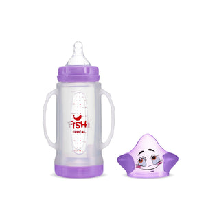 FISH Star Smile Wide - Neck Bottle - littlefishbaby
