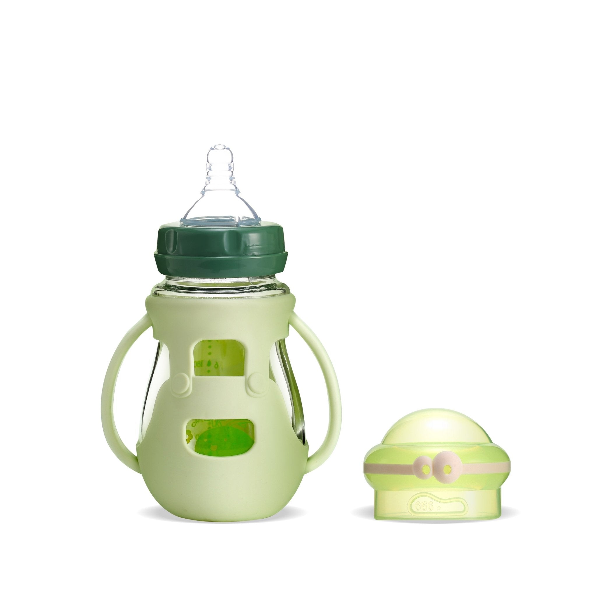 FISH Surprise Face Glass Bottle - littlefishbaby