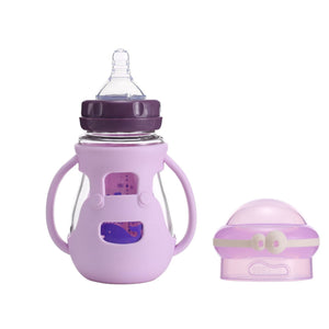 FISH Surprise Face Glass Bottle - littlefishbaby