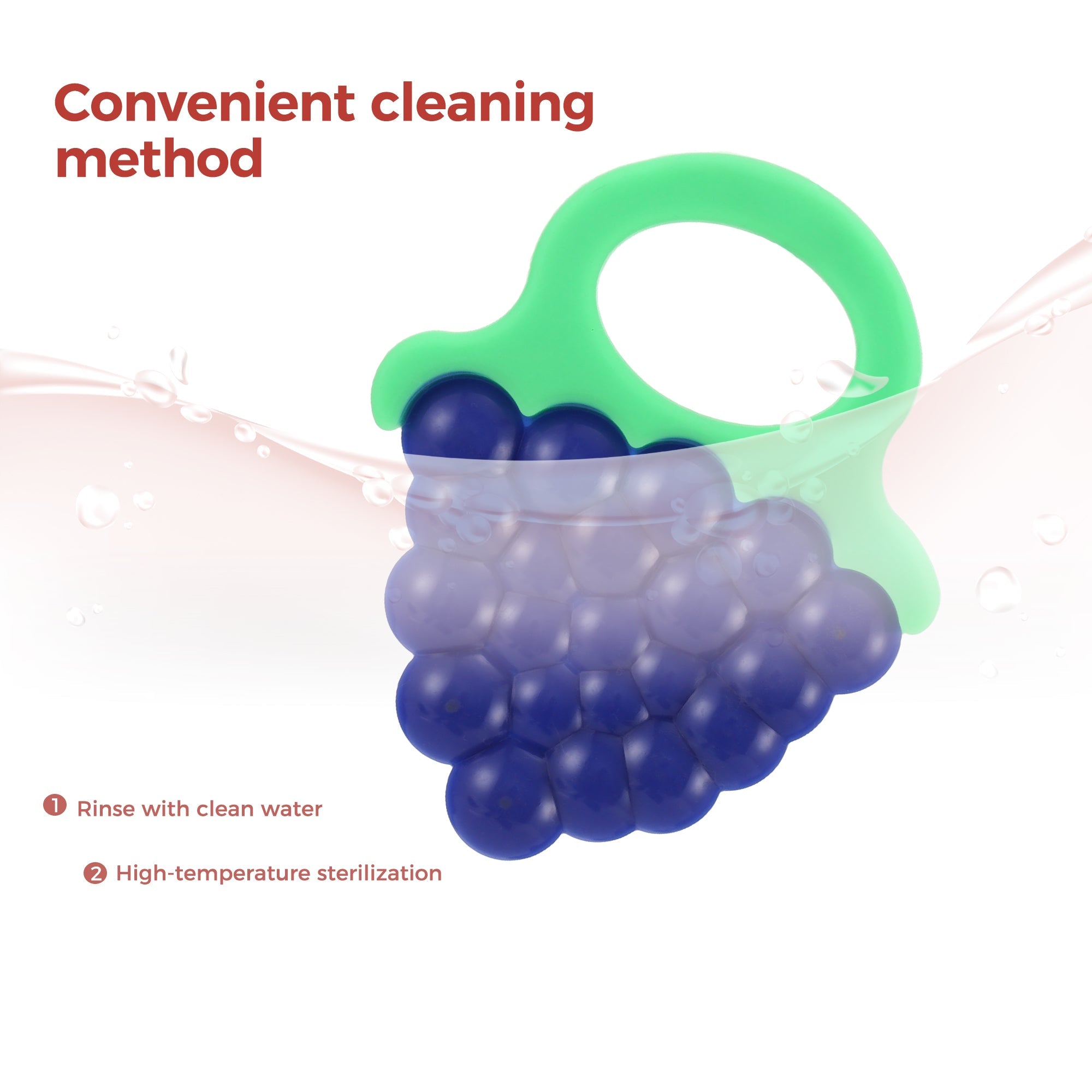 GrapeJoy™Tetthing Toy - littlefishbaby