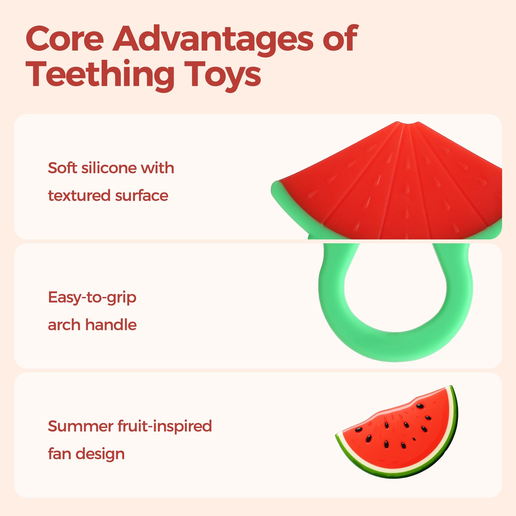 MelonChew™ Tetthing Toy - littlefishbaby