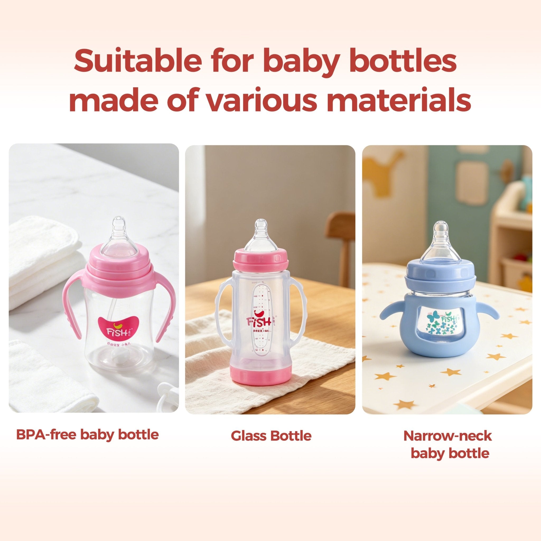 PureFlow™ FlexAngle Bottle Brush Set - littlefishbaby