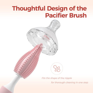 PureFlow™ FlexAngle Bottle Brush Set - littlefishbaby